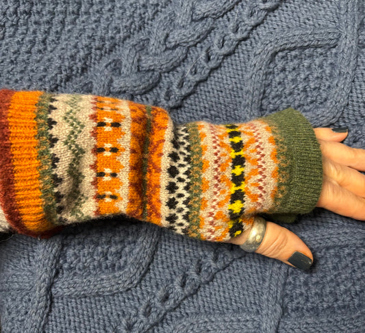 Fair isle Mitts