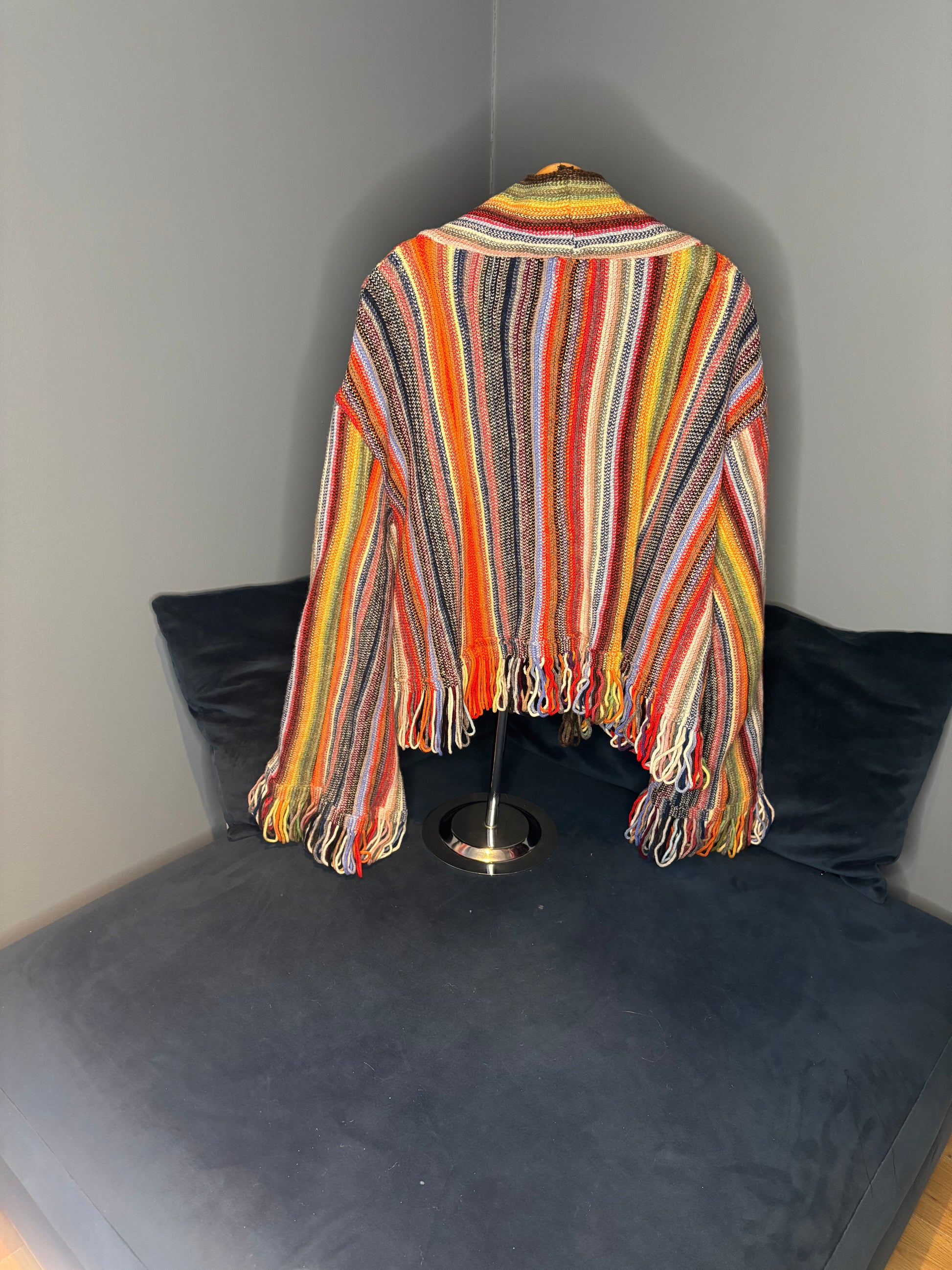 Stripe Knitted Jacket
